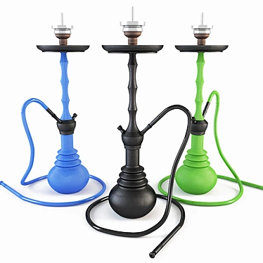 Modern Hookah 3D model image 1 