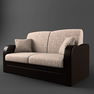 Comfort Lounge Sofa 3D model image 1 