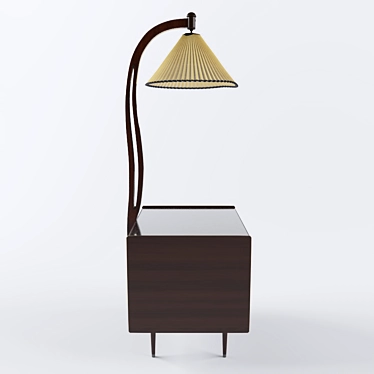 German Floor Lamp-Bar 3D model image 1 