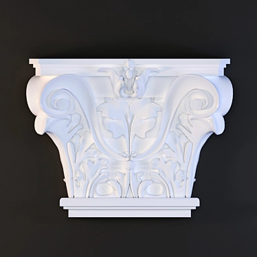 Orac Decor K201 Pilaster: Elegant Architectural Detail 3D model image 1 