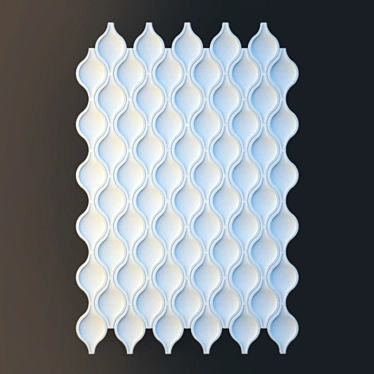 Title: 3D Gypsum Tiles 3D model image 1 