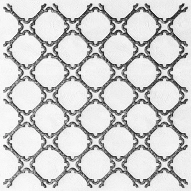 Tiling Panel Grille 3D model image 1 