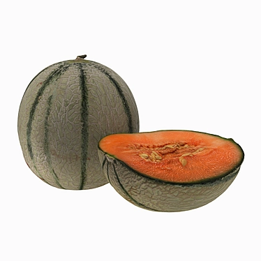 Juicy Melon: High-Quality 3D Model 3D model image 1 