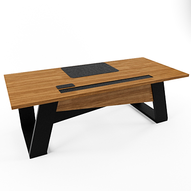 Pierre Cardin Office Table 3D model image 1 