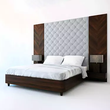 Cozy Dreams Bed Set 3D model image 1 