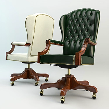 Title: Provasi 0513 Luxury Office Chair 3D model image 1 