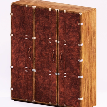 Loftcase Wardrobe: Unique Design by Karanikolov & Nikolova 3D model image 1 