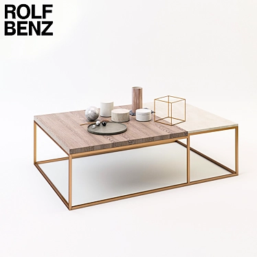 Title: ROLF BENZ 985 Coffee Table 3D model image 1 