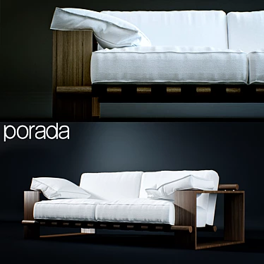 Panama Outdoor/Indoor Sofa 3D model image 1 