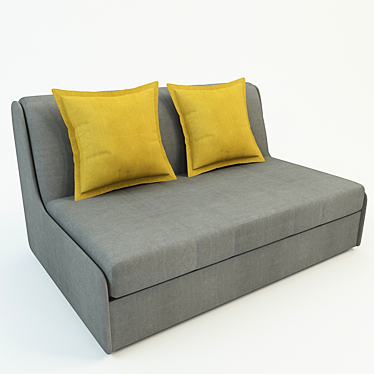 Tokyo Textile Sofa 3D model image 1 