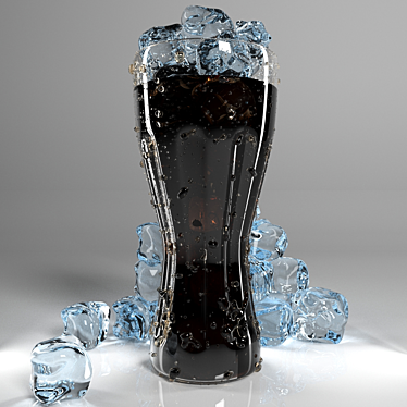 Chilled Cola Delight 3D model image 1 