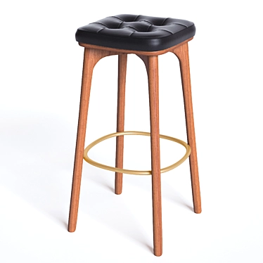 Versatile Utility Stool: Stellar Works 3D model image 1 