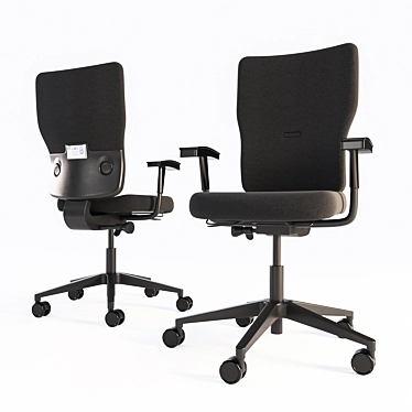 ErgoFlex: Ultimate Office Comfort 3D model image 1 