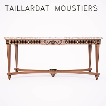 Classic Taillardat Moustiers Console - Timeless Elegance 3D model image 1 