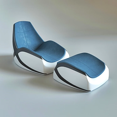 Elevate Your Comfort: Chair Lounge X 3D model image 1 
