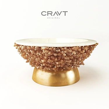 Cravt Precious Rock Bowl 3D model image 1 