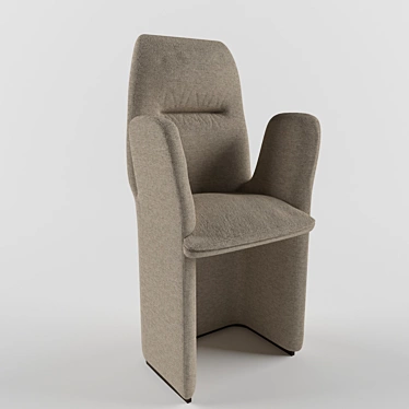  Minimalist Comfort Chair 3D model image 1 