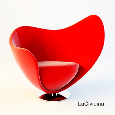 Mon Coeur Armchair 3D model image 1 