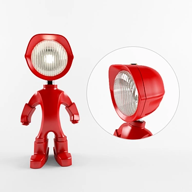 The Lampster: Touch-Controlled Table Lamp 3D model image 1 
