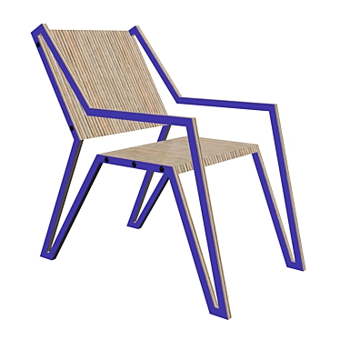 Mimi Spider Chair: Sleek and Modern 3D model image 1 