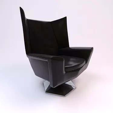 Prisma Swivel Chair by Haapalainen 3D model image 1 