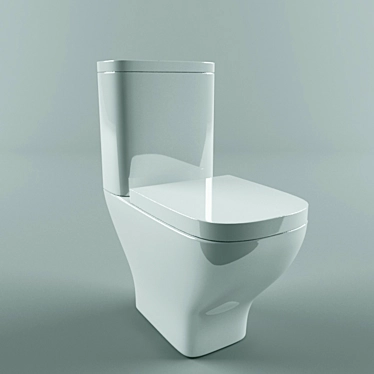 ROCA GAP Toilet 3D model image 1 