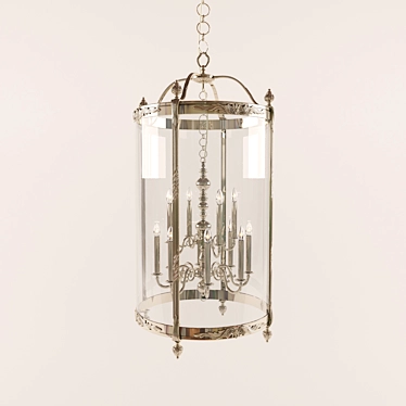 Elegant Ferre Daphne Chandelier 3D model image 1 