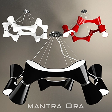 Modern Mantra Ora Pendant Lights 3D model image 1 