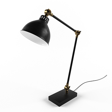 Adjustable Henry Table Lamp 3D model image 1 