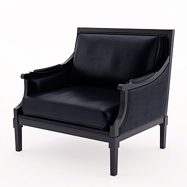 Modern Scarlett Chair 90cm 3D model image 1 