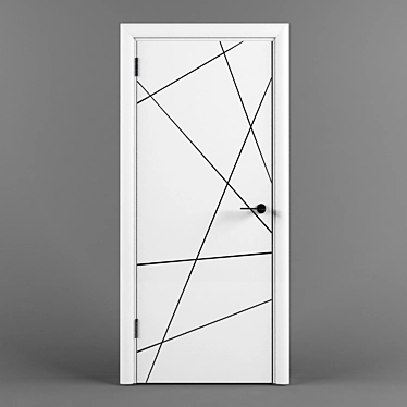 Modern Entryway Door: Door 66 3D model image 1 