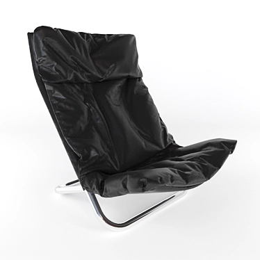 Sleek Arflex 2015 Leather Chair 3D model image 1 