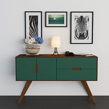 Bolia 2015 Dresser: Artful Elegance 3D model image 1 