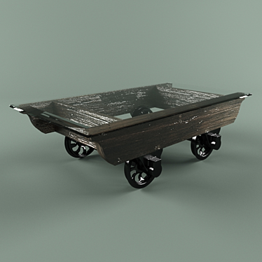 Lori Minimalist Coffee Table 3D model image 1 