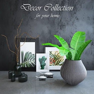 Nature-Inspired Decor Collection 3D model image 1 
