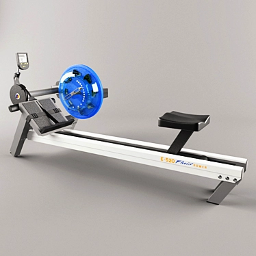 Ultimate Fluid Rower Machine 3D model image 1 