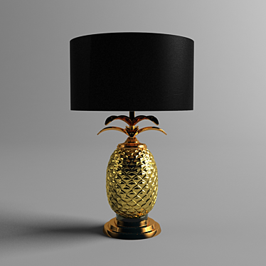 Shimmering Pineapple Lamp 3D model image 1 