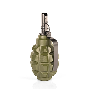 Explosive Grenade F-1 3D model image 1 
