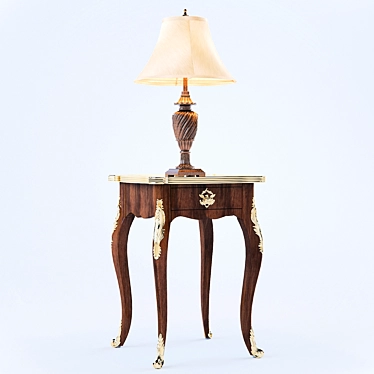 Table Lamp & End Table