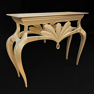 Chinese Console: 1200x400x900 Dimensions 3D model image 1 