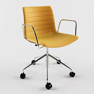 Modern Swivel Chair: Catifa 5 3D model image 1 