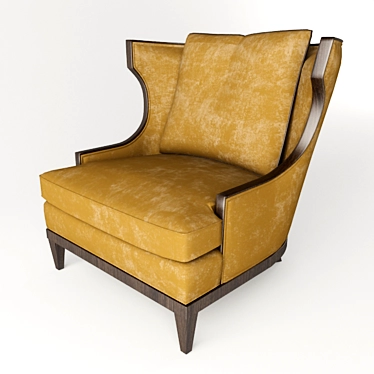 Title: Winslow Wingchair | Classic Elegance for Your Living Space 3D model image 1 