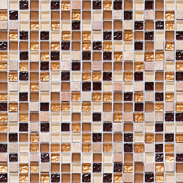 Artisan Mosaic Tiles 3D model image 1 