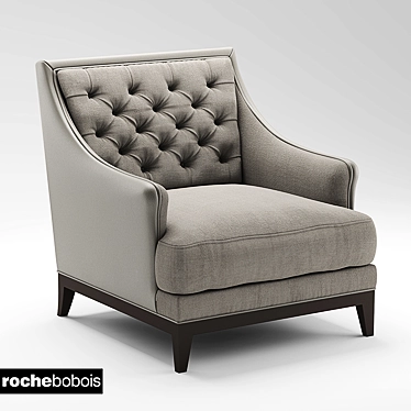 Elegant EPOQ Armchair by Roche Bobois 3D model image 1 