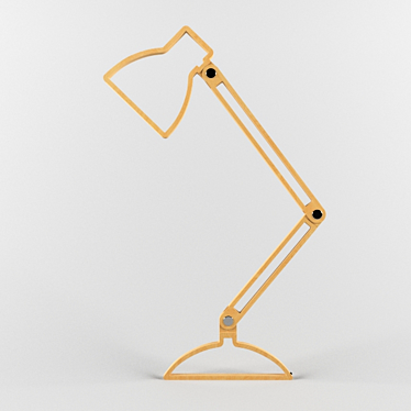 Slimline Wall Lamp 3D model image 1 
