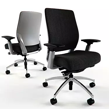 Ergonomic Office Chair 3D model image 1 