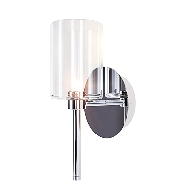 Elegant Spillray Wall Sconce 3D model image 1 
