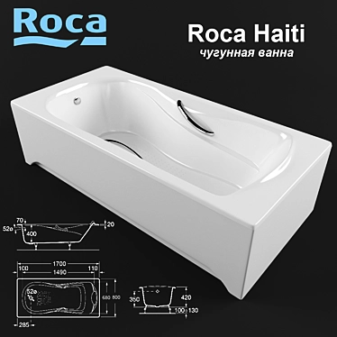 Cast Iron Bath Roca Haiti