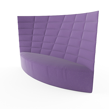 Peak: Luxurious Comfort Sofa 3D model image 1 