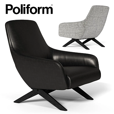 Poliform Marlon: Stylish Chair for Modern Interiors 3D model image 1 